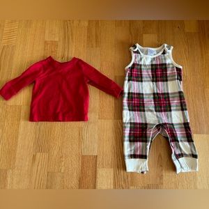 Hanna Andersson Boys Outfit 12-18months